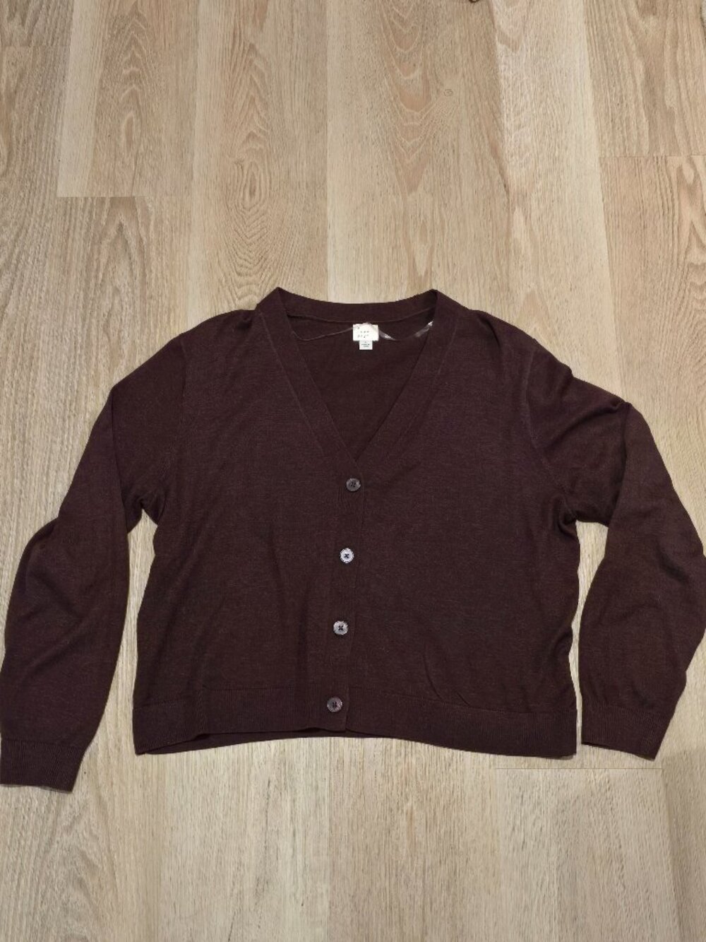 V Neck Button Up Cardigan